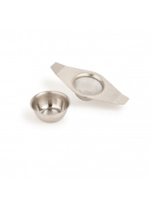 La Cafetière Tea Strainer and Drip Bowl