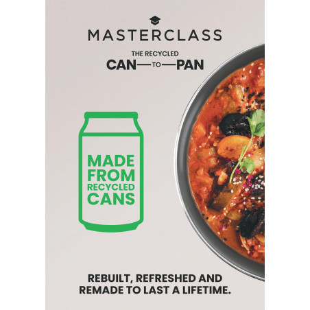 MasterClass Can-to-Pan 20cm Recycled Non-Stick Saucepan