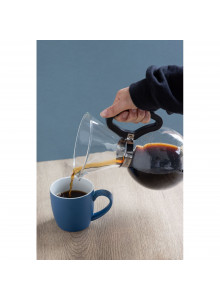 La Cafetière 8 Cup Pour Over Coffee Maker with Reusable Filter