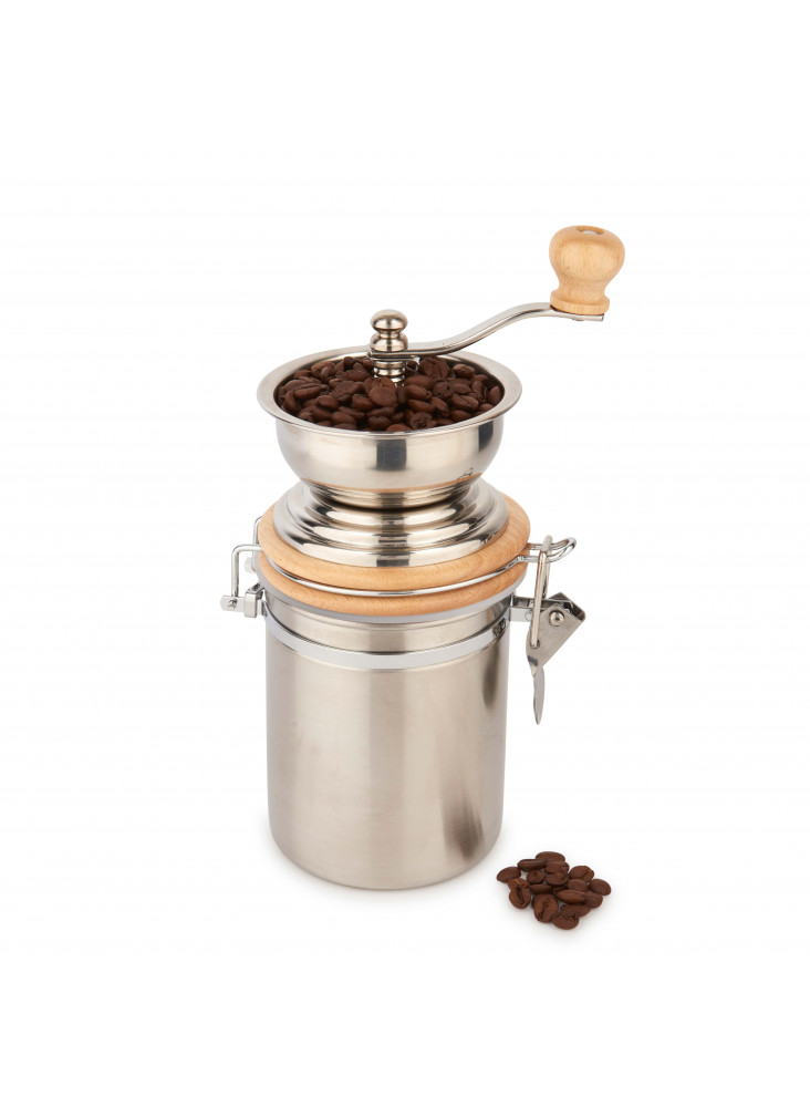 La Cafetière Manual Copper Coffee Grinder - Stainless Steel