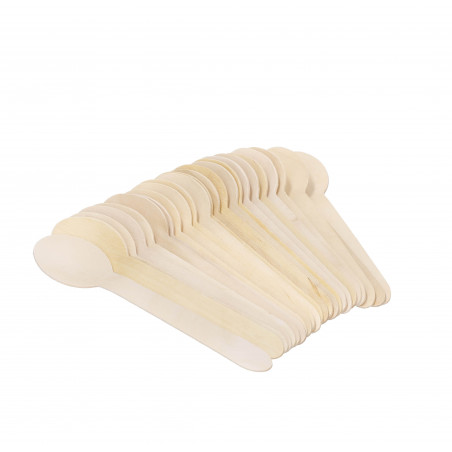 La Cafetière Wooden Moulding Spoons, 24-Pack