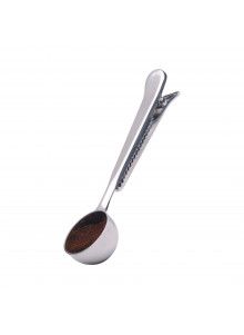 La Cafetière Coffee Stainless Steel Measuring Spoon and Bag Clip
