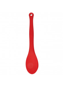 Colourworks Red Silicone Cooking Spoon with Measurement Markings