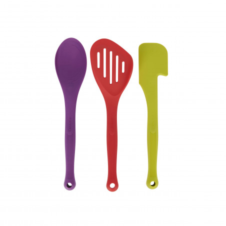 Colourworks Silicone 3-Piece Kitchen Utensils Set