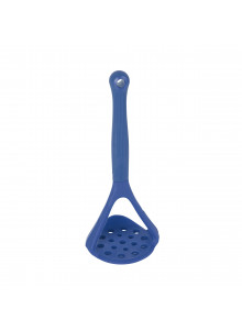 Colourworks Blue Potato Masher with Built-In Scoop