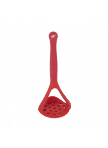Colourworks Red Potato Masher with Built-In Scoop