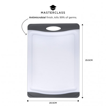 MasterClass Large Anti-Microbial Non-Slip Chopping Board