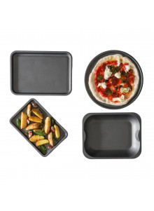 KitchenCraft 4-Piece Carbon Steel Non-Stick Roasting Set