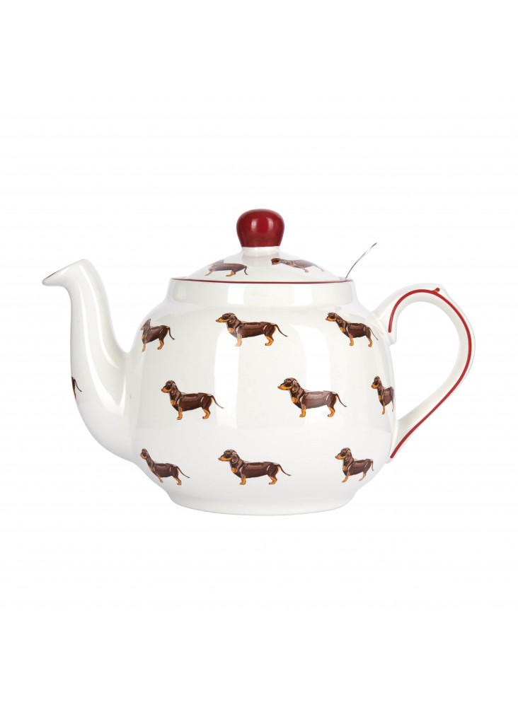 London Pottery Farmhouse 4 Cup Teapot and Infuser - Dog