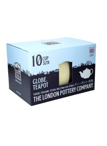 London Pottery Globe 10-Cup Teapot Ivory