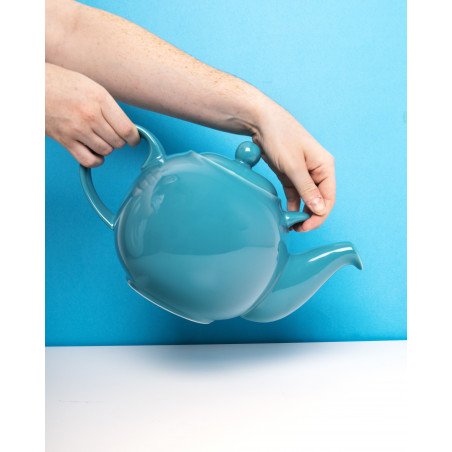London Pottery Globe 10-Cup Teapot Aqua