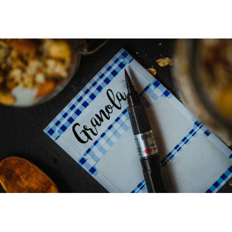 Home Made Jar Labels - Blue Gingham