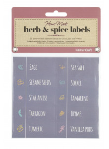 Home Made Jar Labels - Herb and Spice
