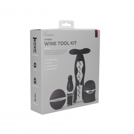 Rabbit Four Piece Wine Tool Kit