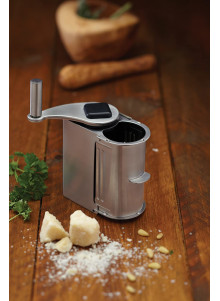 World of Flavours Italian Stainless Steel Parmesan Grater