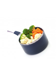 KitchenCraft Stainless Steel 23cm Collapsible Steaming Basket