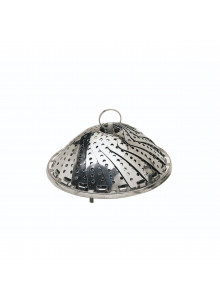KitchenCraft Stainless Steel 23cm Collapsible Steaming Basket