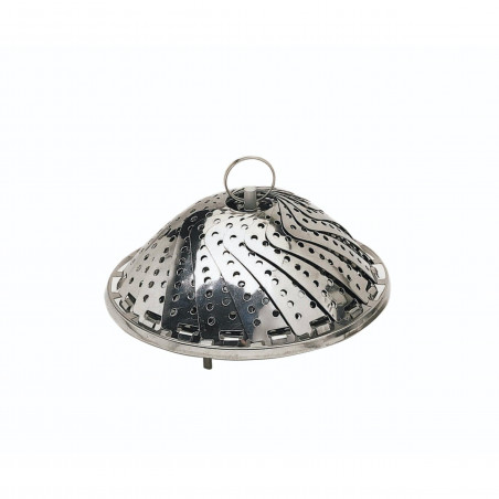 KitchenCraft Stainless Steel 23cm Collapsible Steaming Basket