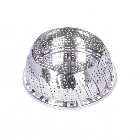 KitchenCraft Stainless Steel 28cm Collapsible Steaming Basket