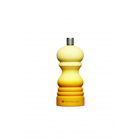 MasterClass Salt or Pepper Mill (12cm) - Mustard Yellow Ombré