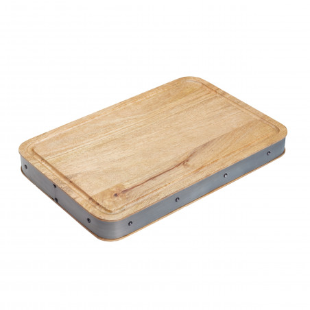 Industrial Kitchen Handmade Rectangular Wooden Butcher’s Block Chopping Board