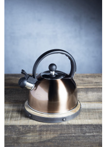Industrial Kitchen Round Wooden Trivet / Teapot Stand