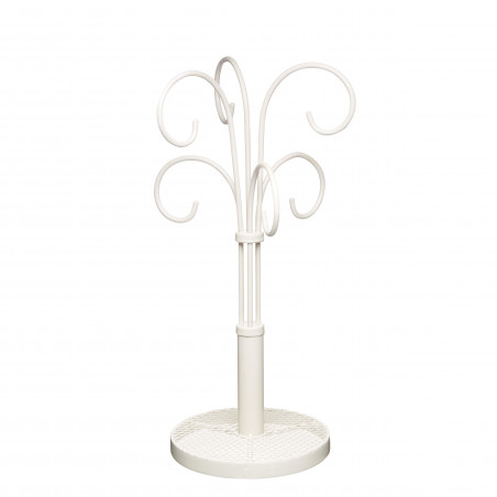 Classic Collection Wrought Iron Mug Tree Stand