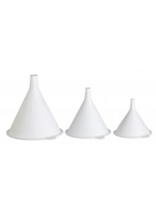 KitchenCraft Set of 3 Polypropylene Food Safe Funnels