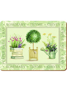 Creative Tops Topiary Pack Of 4 Large Premium Placemats