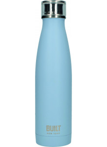 Built 500ml Double Walled Stainless Steel Water Bottle Arctic Blue