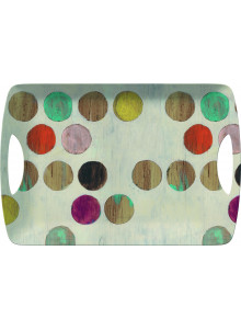 Creative Tops Retro Spot Large Luxury Handled Tray