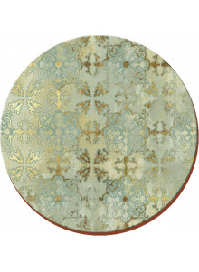 Creative Tops Gold Impressions Pack Of 4 Premium Round Placemats