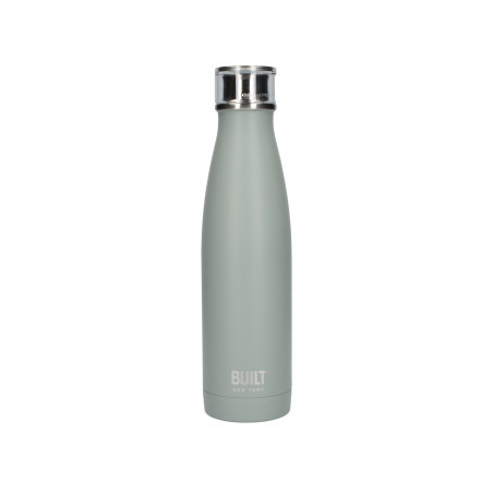 Built 500ml Double Walled Stainless Steel Water Bottle - Storm Grey