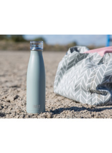 Built 500ml Double Walled Stainless Steel Water Bottle - Storm Grey