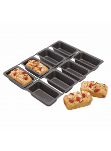 Chicago Metallic Non-Stick Eight Hole Mini Loaf Pan