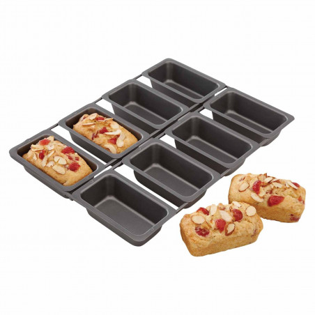 Chicago Metallic Non-Stick Eight Hole Mini Loaf Pan