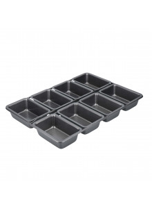 Chicago Metallic Non-Stick Eight Hole Mini Loaf Pan