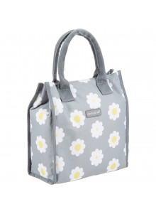 KitchenCraft 4 Litre Retro Flower Dot Lunch / Snack Cool Bag