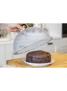 KitchenCraft Round 30cm Metal Mesh Food Cover