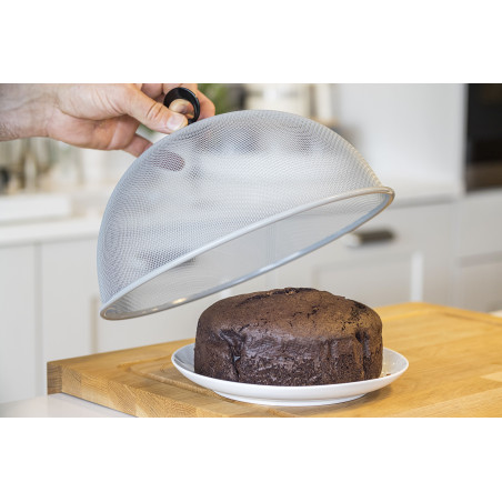 KitchenCraft Round 30cm Metal Mesh Food Cover