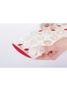 Colourworks Red Pop Out Flexible Ice Cube Tray