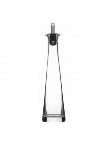 KitchenCraft World of Flavours Italian Glass Pyramid Oil Bottle