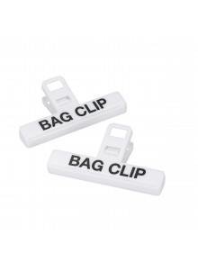 KitchenCraft Set of 2 Medium Plastic Bag Clips