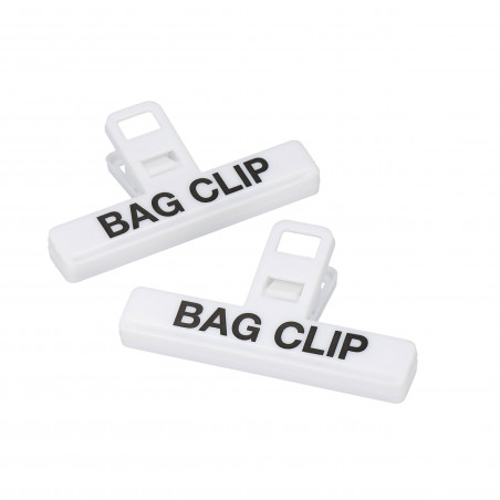 KitchenCraft Set of 2 Medium Plastic Bag Clips