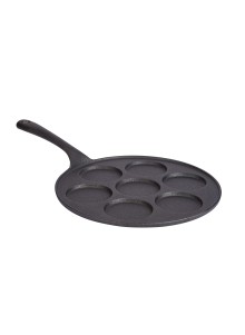 KitchenCraft Cast Iron 7 Hole Blinis Pan