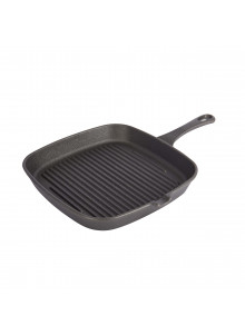 KitchenCraft Cast Iron 23cm Square Grill Pan