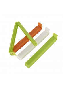 KitchenCraft Set of 4 Large Bag Clips