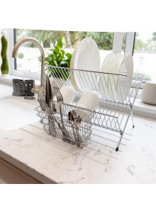 KitchenCraft Hook Over Cutlery Draining Basket