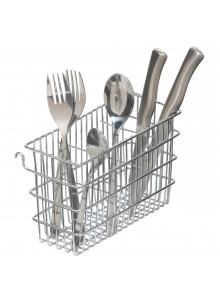 KitchenCraft Hook Over Cutlery Draining Basket
