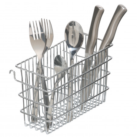 KitchenCraft Hook Over Cutlery Draining Basket